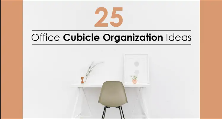 DIY Cubicle Organization