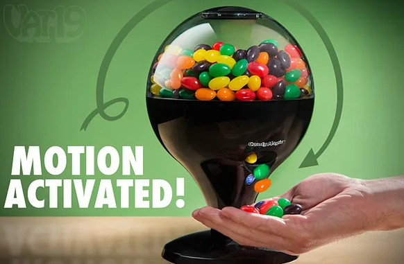  Motion Activated Candy Dispenser | Skutchi Designs 