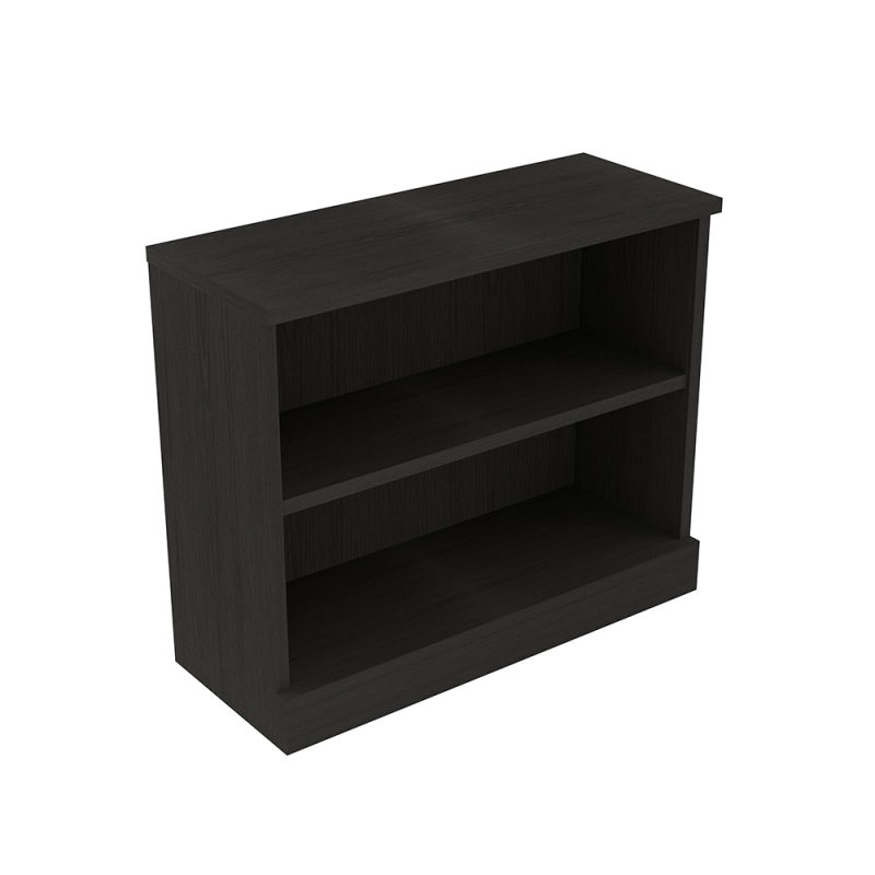 Sol Series 36x30 Bookcase Black Cypress