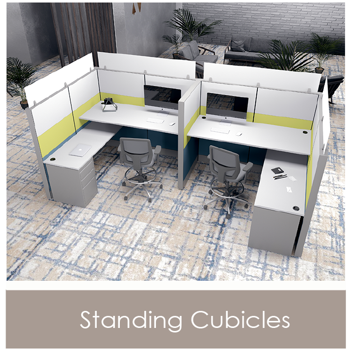 Standing Cubicles | SKUTCHI Designs Inc.