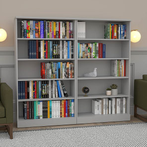 Sol; Series Set Of 2 Bookcases 36x64
